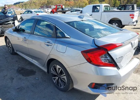 2016 Honda Civic Ex-L z USA, uszkodzony, nr VIN 19XFC1F77GE212164